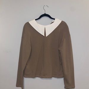 ZARA Collared Sweater
